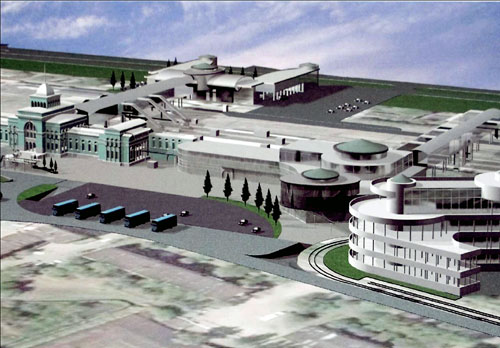 Железнодорожный вокзал в Донецке сдан в эксплуатацию