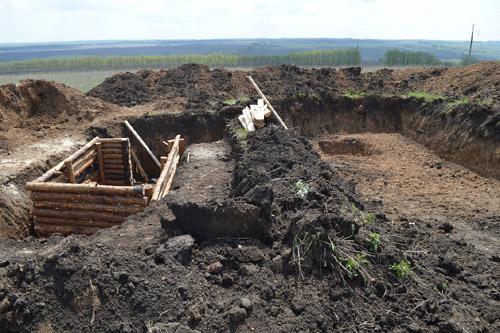 В Донецкой области строится больше всего оборонительных сооружений