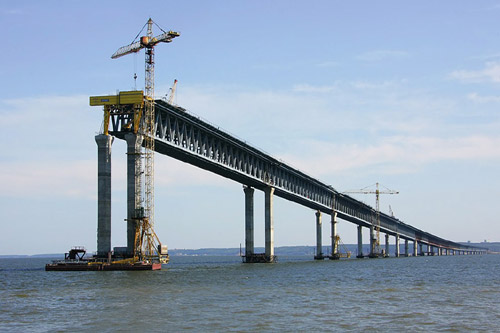 Мост через Керченский пролив Россия будет строить сама
