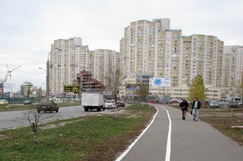 В 2015 г. велодороги соединят отдаленные районы с центром Киева