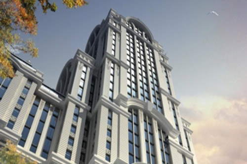 Киев хочет взыскать с застройщика огромного отеля долг в 10 млн. грн.