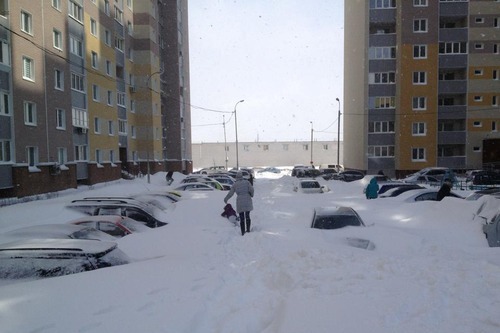 За сутки из Киева вывезли более 33 тысяч тонн снега