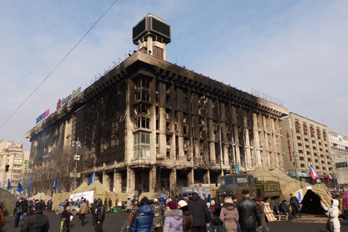 Киевский Дом профсоюзов хотят снести