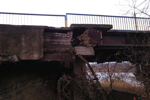 Под Кривым Рогом отремонтируют мост