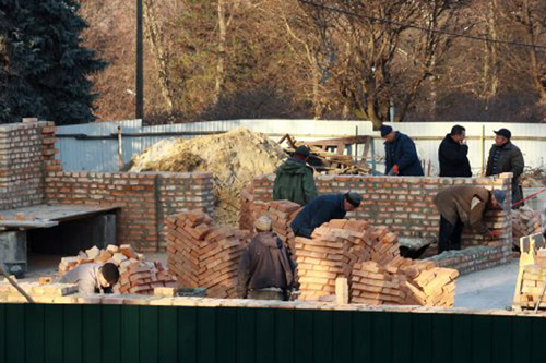 Во Львове оштрафовали заказчика строительства в парке