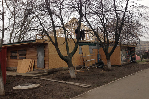 Самовольно построенный ресторан в Киеве будет снесен