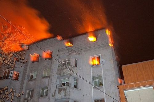 Завершается восстановление многоэтажки пострадавшей от пожара