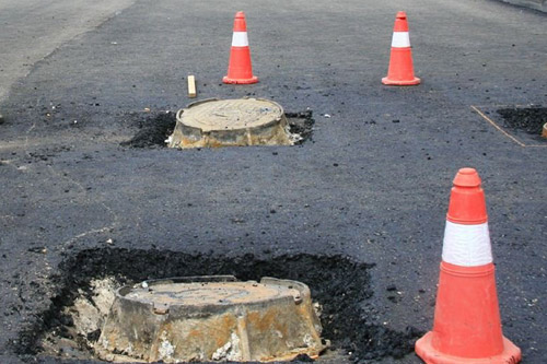 Спонсоры профинансировали ремонт дорог в Умани