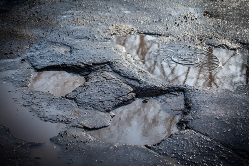 Через 2-3 недели киевские дороги могут покрыться ямами