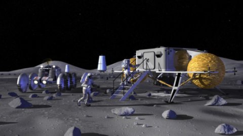 Россияне собрались строить базу на Луне