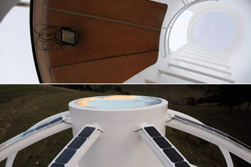 Построена футуристическая башня для отдыха