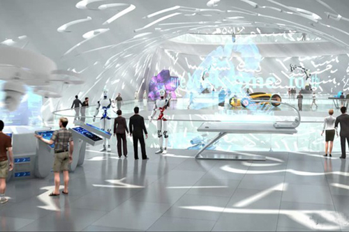 В Дубае строится музей будущего. Видео