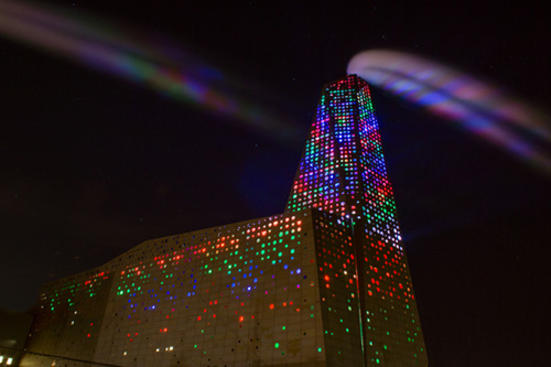 Построен футуристический гибрид мусоросжигательного завода с электростанцией