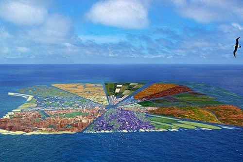 Голландские ученые строят остров из мусора на 500 000 жителей 