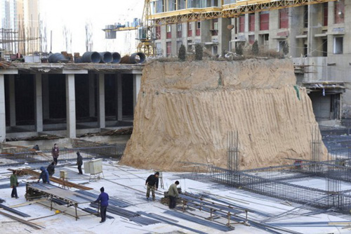 В Китае строится небоскреб с кладбищем внутри