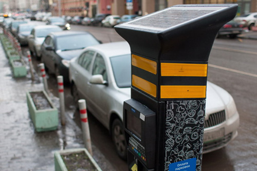 Созданы паркоматы на солнечных батареях