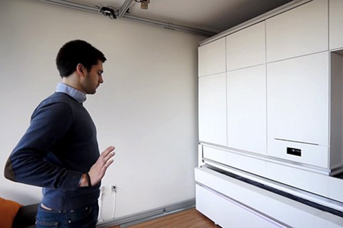 Создана умная мебель для малогабаритных квартир. Видео
