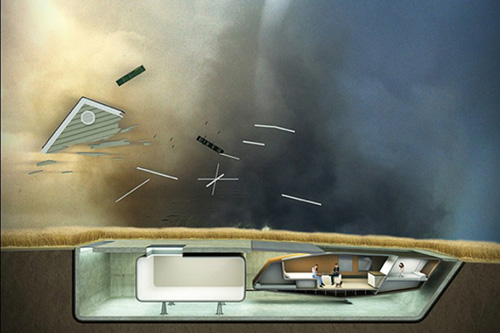 Спроектированы эко-дома, которые не боятся торнадо