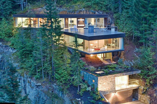 Самые красивые дома в лесу. Видео