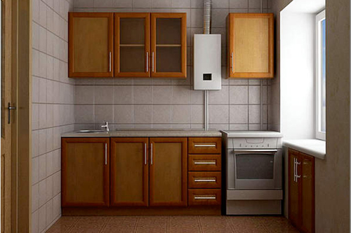 Дизайн кухни в «хрущевке»: как разместить газовую колонку. Видео