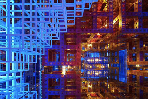 Французский дизайнер выстроил космическую комнату будущего