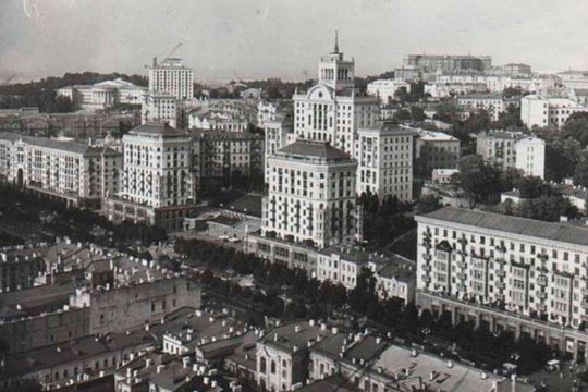 Киев с высоты птичьего полета: 50-е годы