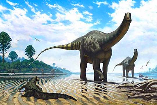 Почтовая площадь во времена динозавров