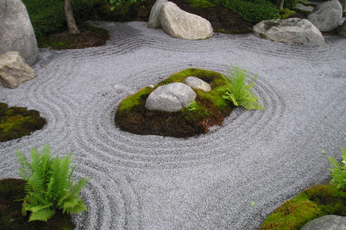 Как сделать японский сад камней своими руками