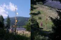 Метеостанцию покрыли золотом