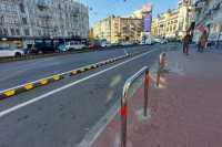 На Бессарабской площади начали упорядочивать движение