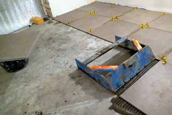 Как долго застывает плиточный клей