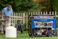 Как выбрать газовый электрогенератор. Фото и видео