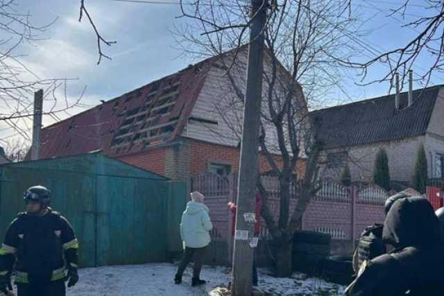 У Запорiжжi ремонтують три приватних будинки пiсля ворожої атаки