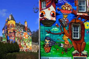 Дизайнерские курьезы: во что превратили старинный замок в Шотландии. Фото