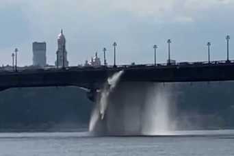 Тепломережа на мосту Патона зазнала пошкоджень