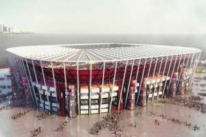 Первый в мире сборный стадион построят из контейнеров