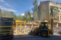 Демонтажнi роботи на будинку на вул. Ярославськiй, 13-Б, не були погодженi