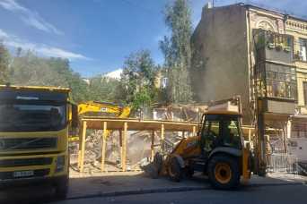 Демонтажнi роботи на будинку на вул. Ярославськiй, 13-Б, не були погодженi