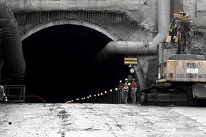 На Бескидском тоннеле прошли 600 метров