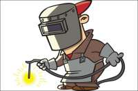 Как разжигать дугу при сварке инвертором. Видео