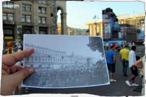 Как выглядел Крещатик в довоенном Киеве. Фото