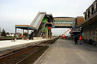 В Киеве взялись за растрату средств при строительстве ж/д станции