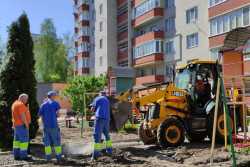 У Тернополi лiквiдовують мiсця розкопок пiсля ремонтiв водопровiдних мереж