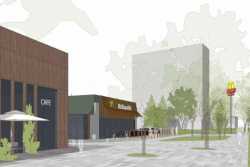 У Львовi збудують черговий McDonald&#039;s зi сквером та ТЦ