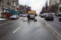 Каналiзацiйний колектор на вулицi Вадима Гетьмана буде з сучасних матерiалiв