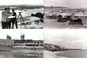 Как возникло Киевское море и построена дамба. Фото