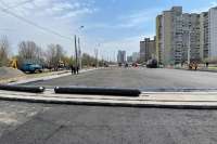 На Милославской отремонтировали трамвайный переезд