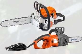 Что лучше - электропила или бензопила