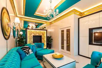 Как использовать в интерьере потолочный плинтус. Фото