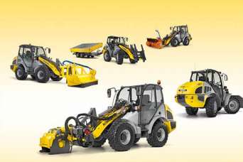 Почему фронтальные погрузчики Kramer 80-й серии считаются элитой. Видео